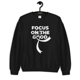 Lung Cancer Awareness Always Focus on the Good Sweater - The Awareness Store