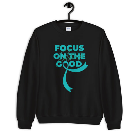 Anxiety Awareness Always Focus on the Good Sweater - The Awareness Store