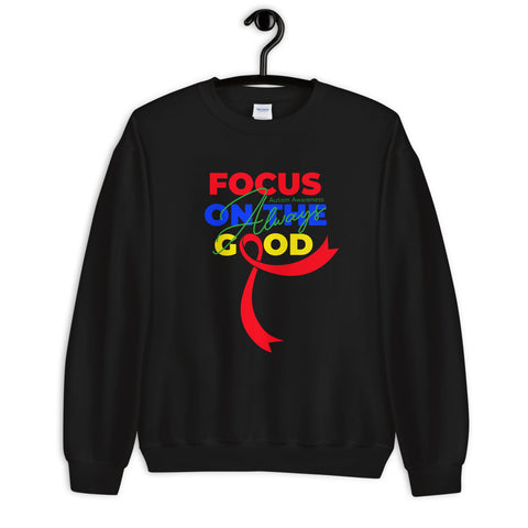 Autism Awareness Always Focus on the Good Sweater - The Awareness Store