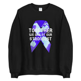Colon Cancer Awareness Together We Are at Our Strongest Sweater