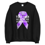 Domestic Violence Awareness Together We Are at Our Strongest Sweater - The Awareness Store