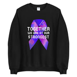 Rheumatoid Arthritis Awareness Together We Are at Our Strongest Sweater - The Awareness Store