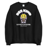 Lung Cancer Awareness Bee Kind Sweater