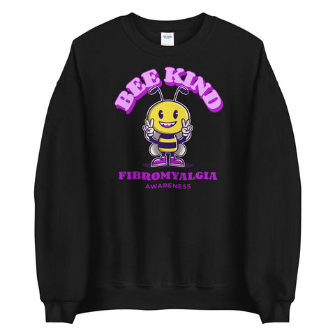 Fibromyalgia Awareness Bee Kind Sweater - The Awareness Store
