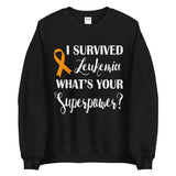 Leukemia Awareness I Survived, What's Your Superpower? Sweater
