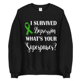 Depression Awareness I Survived, What's Your Superpower? Sweater
