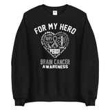 Brain Cancer Awareness For My Hero Sweater