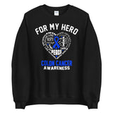 Colon Cancer Awareness For My Hero Sweater