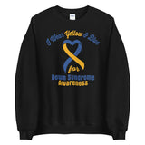Down Syndrome Awareness I Wear Yellow & Blue Sweater - The Awareness Store