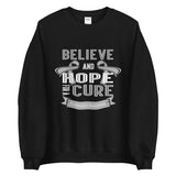 Parkinson's Awareness Believe & Hope for a Cure Sweater - The Awareness Store