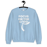 Lung Cancer Awareness Always Focus on the Good Sweater - The Awareness Store