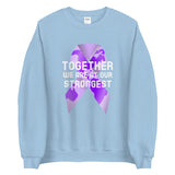 Domestic Violence Awareness Together We Are at Our Strongest Sweater