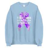 Domestic Violence Awareness Together We Are at Our Strongest Sweater - The Awareness Store