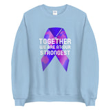 Rheumatoid Arthritis Awareness Together We Are at Our Strongest Sweater - The Awareness Store