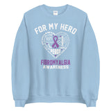 Fibromyalgia Awareness For My Hero Sweater - The Awareness Store