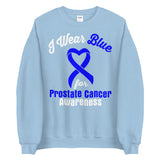 Prostate Cancer Awareness I Wear Blue Sweater