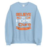 Multiple Sclerosis Awareness Believe & Hope for a Cure Sweater