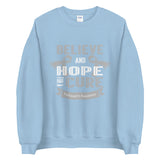 Parkinson's Awareness Believe & Hope for a Cure Sweater - The Awareness Store