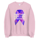 Rheumatoid Arthritis Awareness Together We Are at Our Strongest Sweater - The Awareness Store