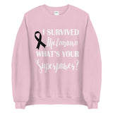 Melanoma Awareness I Survived, What's Your Superpower? Sweater