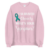Anxiety Awareness I Survived, What's Your Superpower? Sweater