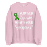 Depression Awareness I Survived, What's Your Superpower? Sweater