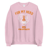 Multiple Sclerosis Awareness For My Hero Sweater - The Awareness Store