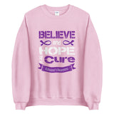 Alzheimer's Awareness Believe & Hope for a Cure Sweater