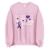 Lupus Awareness Faith, Hope, Courage Sweater