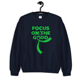 Depression Awareness Always Focus on the Good Sweater - The Awareness Store