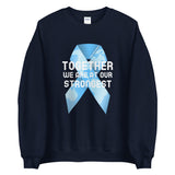 Stomach Cancer Awareness Together We Are at Our Strongest Sweater