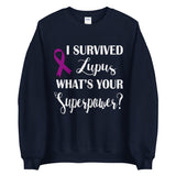 Lupus Awareness I Survived, What's Your Superpower? Sweater