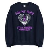 Cystic Fibrosis Awareness For My Hero Sweater - The Awareness Store