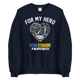 Down Syndrome Awareness For My Hero Sweater - The Awareness Store