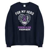 Fibromyalgia Awareness For My Hero Sweater - The Awareness Store