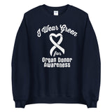 Organ Donors Awareness I Wear Green Sweater