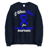 Prostate Cancer Awareness I Wear Blue Sweater