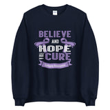 Epilepsy Awareness Believe & Hope for a Cure Sweater
