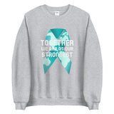 Ovarian Cancer Awareness Together We Are at Our Strongest Sweater