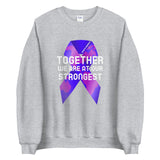 Rheumatoid Arthritis Awareness Together We Are at Our Strongest Sweater - The Awareness Store