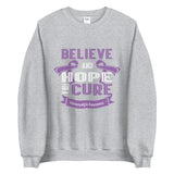 Fibromyalgia Awareness Believe & Hope for a Cure Sweater