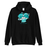 Ovarian Cancer Awareness I Love You so Much Hoodie