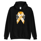 Leukemia Awareness Together We Are at Our Strongest Hoodie