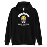 Lung Cancer Awareness Bee Kind Hoodie