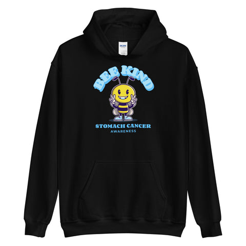 Stomach Cancer Awareness Bee Kind Hoodie - The Awareness Store