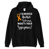 Multiple Sclerosis Awareness I Survived, What's Your Superpower? Hoodie - The Awareness Store