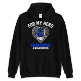 Colon Cancer Awareness For My Hero Hoodie