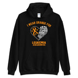 Leukemia Awareness I Wear Orange Hoodie