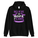 Cystic Fibrosis Awareness Believe & Hope for a Cure Hoodie