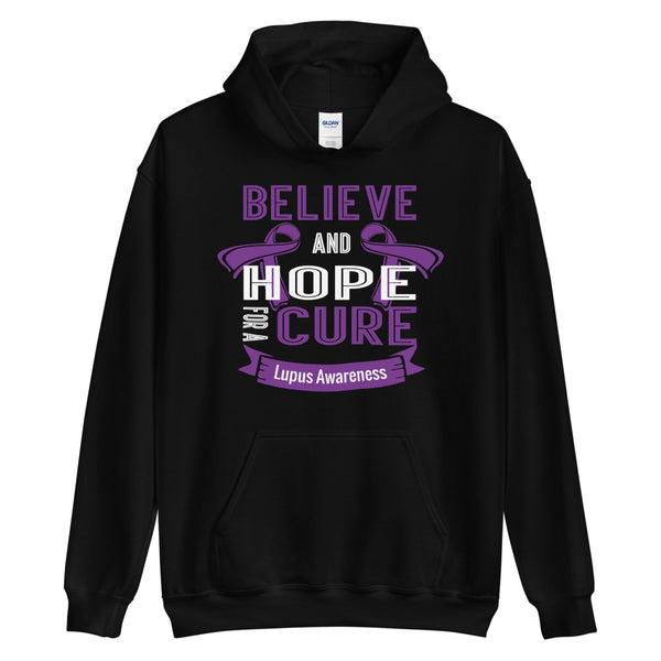 Lupus Awareness Believe & Hope for a Cure Hoodie